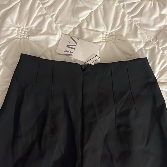 Zara black stretchy slacks size Medium - Picture 6 of 6